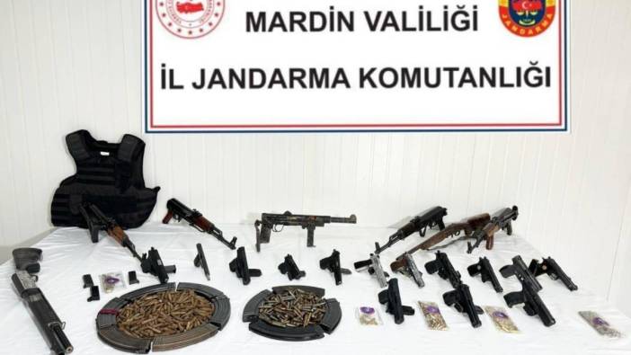 Mardin'de silah kaçakçılığı operasyonu. 8 tutuklama