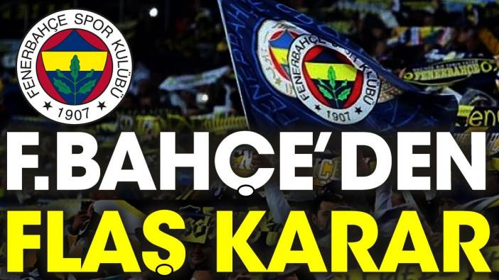 Fenerbahçe'den flaş İrfan Can Kahveci kararı