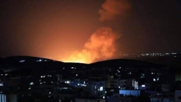 İsrail'den Şam'a hava saldırısı: 2 Yaralı