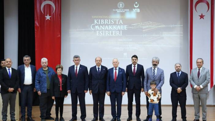 Sandıktan Çıkan Tarih: Kıbrıs'ta Çanakkale Esirleri belgeseli KKTC'de tanıtıldı