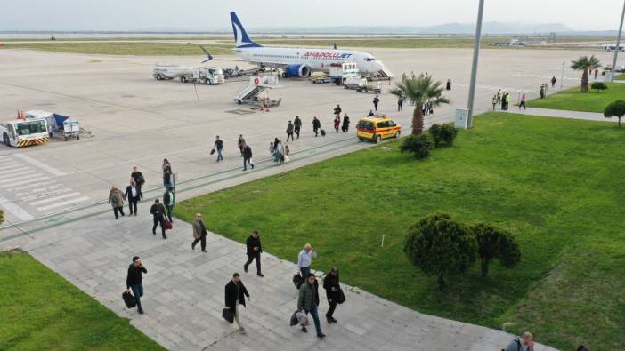 Hatay Havalimanı'nda yeniden uçuşlar başladı