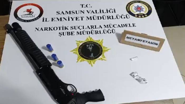 Samsun'da operasyon. 2 gözaltı