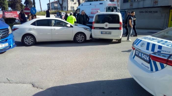 Sinop’ta meydana gelen trafik kazasında 1 kişi yaralandı