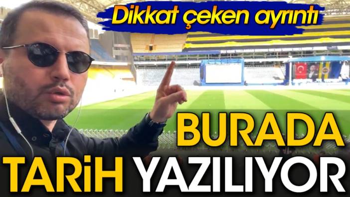 Fenerbahçe Stadı'nda tarih yazılıyor. Gazeteci Konanç kongreden bildirdi
