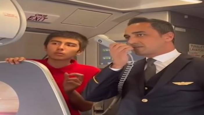 Ömer'in hayali bir havayolu şirketi sayesinde gerçekleşti! 'Hayalim uçakta anons yapmaktı'