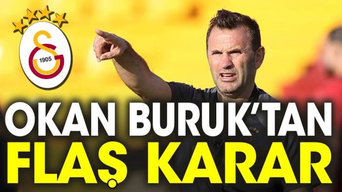 Okan Buruk'tan flaş Süper Kupa kararı. Fenerbahçe U19 takımıyla çıkacağını açıklamıştı