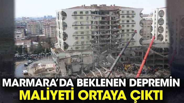 Marmara’da beklenen depremin olası maliyeti ortaya çıktı