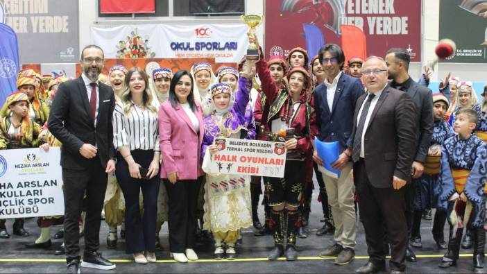 Türkiye Halk Oyunları yarışmaları tamamlandı