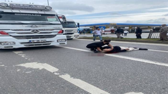 'Yaya geçidi'nden yolun karşısına geçmek isterken TIR'ın çarpmasıyla canından oldu