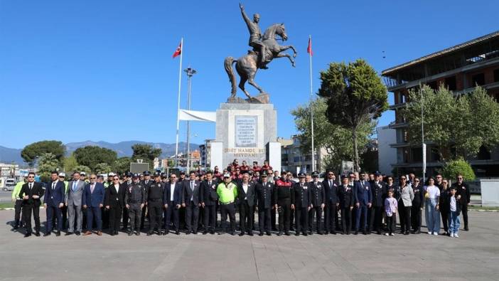 Edremit’te polis teşkilatının kuruluşu kutlandı
