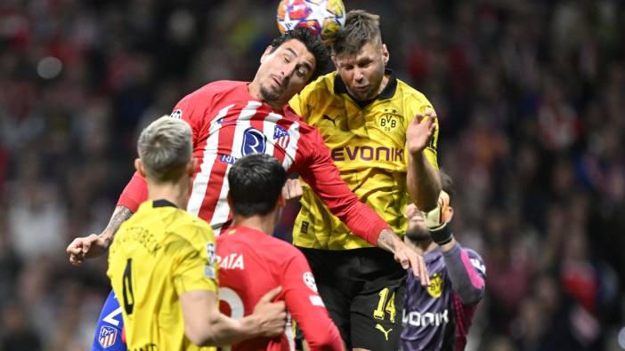 Atletico Madrid Dortmund'u devirdi. Avantaj yakaladı