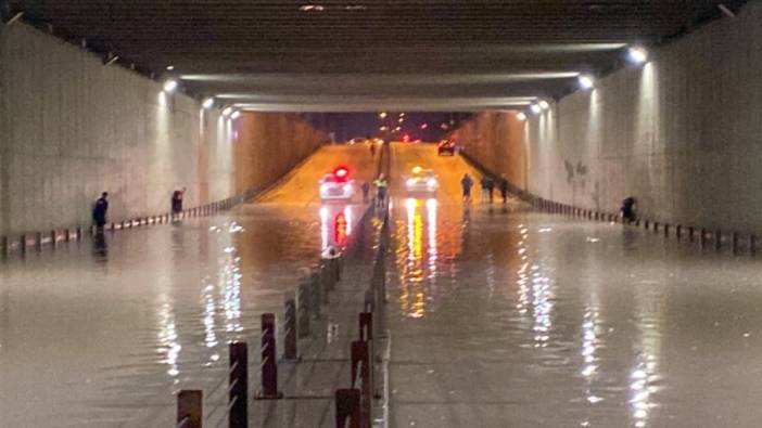 Osmaniye'de şiddetli yağış: Ev ve iş yerleri sular altında