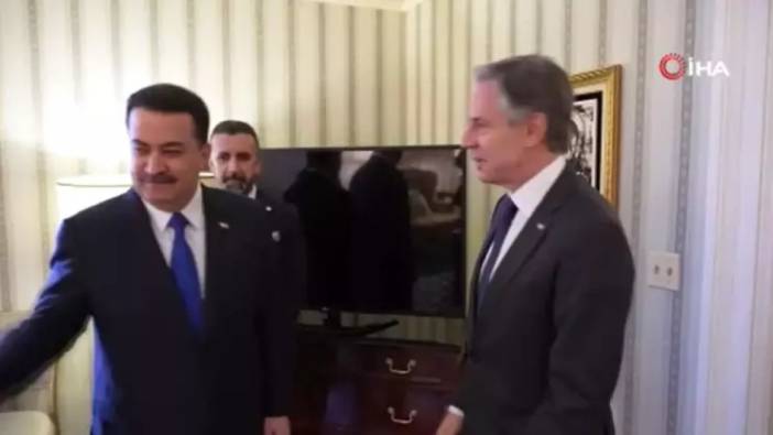 Irak Başbakanı ABD Ziyaretinde, Dışişleri Bakanı Blinken ile görüştü