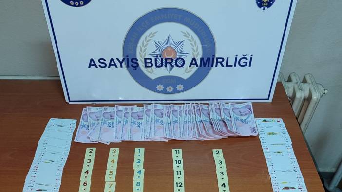 Edirne’de kumar oynayan 6 kişiye 38 bin 550 lira ceza