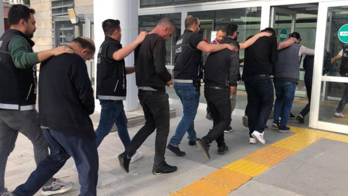 Elazığ'da torbacı operasyonu: 13 gözaltı