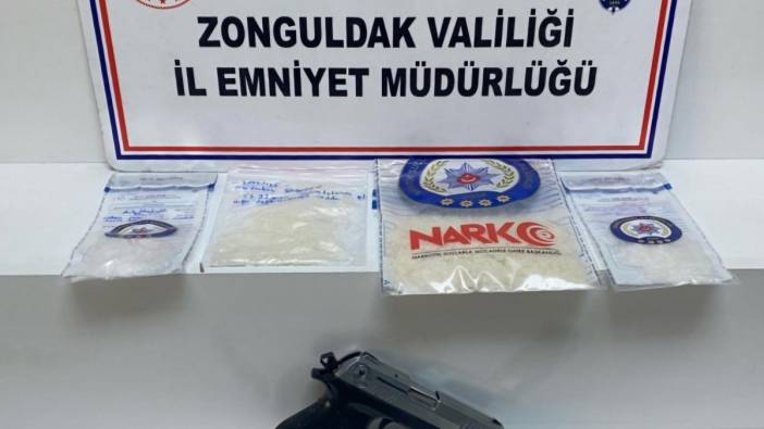 Zonguldak'ta düzenlenen uyuşturucu operasyonunda 2 şüpheli tutuklandı