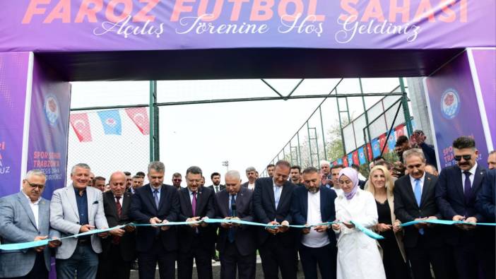 Aziz Yıldırım Trabzonspor için futbol sahası açtı