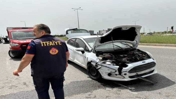 Kahta'da trafik kazası