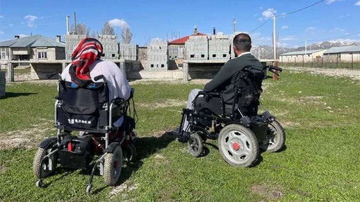 Engelli çift, hayallerindeki evi tamamlamak için destek bekliyor