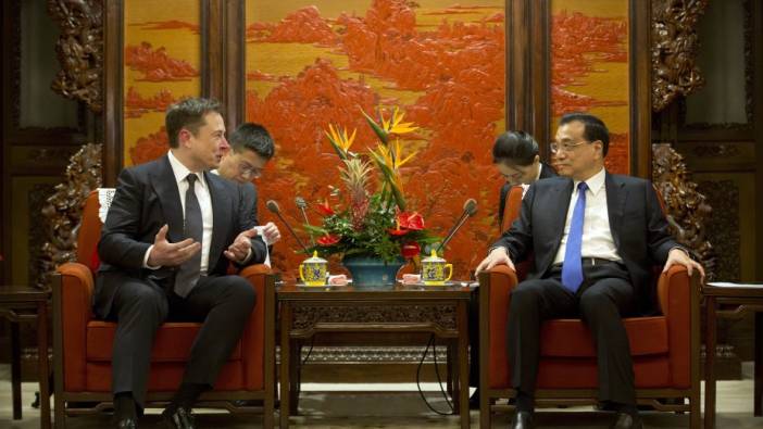 Elon Musk Çin Başbakanı ile görüştü