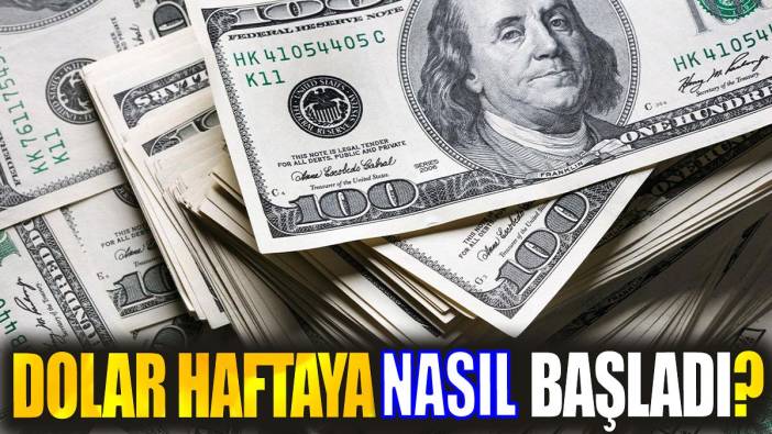 Dolar haftaya nasıl başladı?