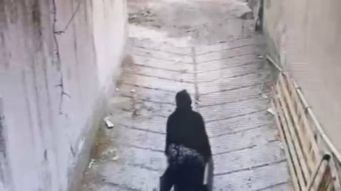 Mazgal hırsızı kadın kameraya yakalandı