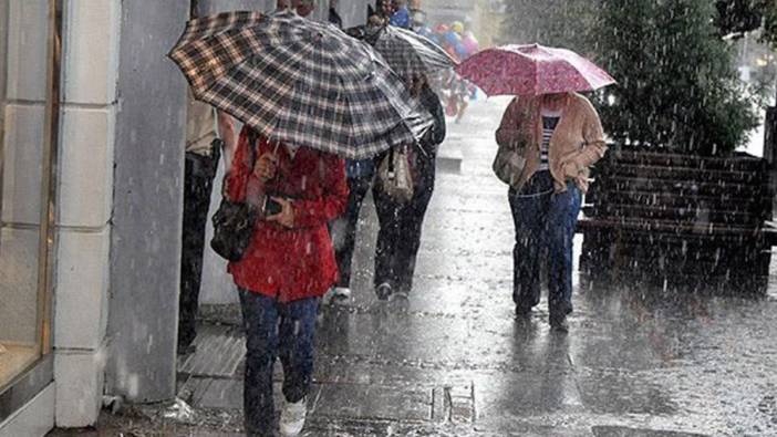 Meteorolojiden sağanak yağış uyarısı