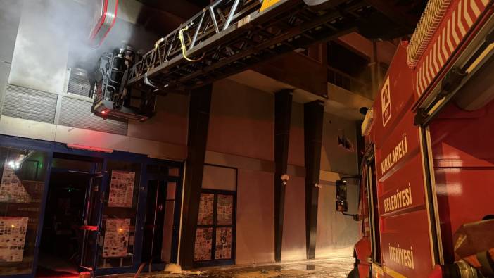 Market yandı: 3 kişi hastaneye kaldırıldı