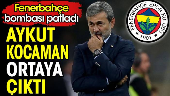 Aykut Kocaman ortaya çıktı bomba patladı