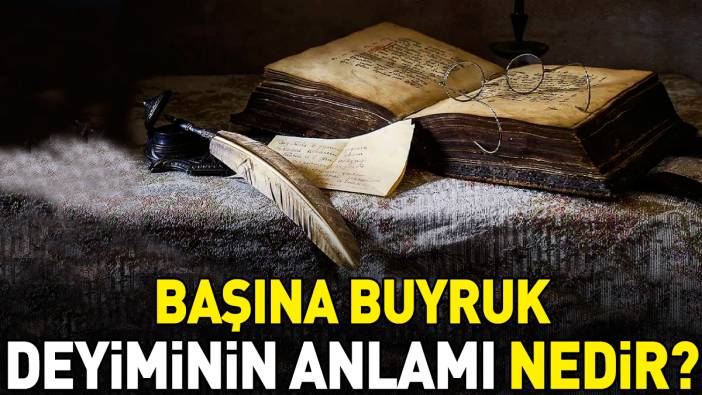 Başına buyruk deyimi ne anlama geliyor?