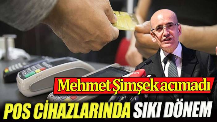 POS cihazlarında sıkı denetim. Mehmet Şimşek acımadı