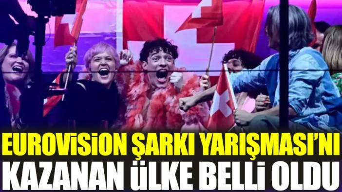 Eurovision Şarkı Yarışması'nı kazanan ülke belli oldu