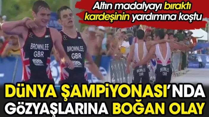 Dünya Şampiyonası'nda gözyaşlarına boğan olay