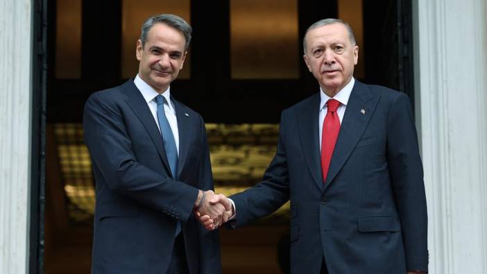 Yunanistan Başbakanı Miçotakis, Ankara'ya geldi