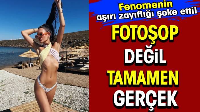 Fotoşop değil gerçek. İlayda Oymak'a ne oldu