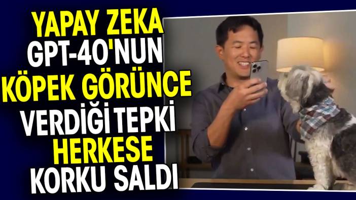 Yapay zeka GPT-4o'nun köpek görünce verdiği tepki herkese korku saldı