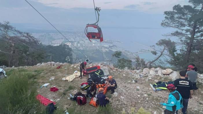 Antalya'daki teleferik faciasında yeni gelişme!