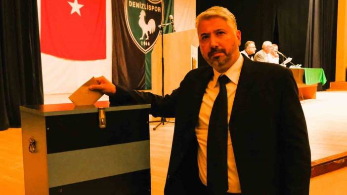 Denizlispor'un yeni başkanı belli oldu