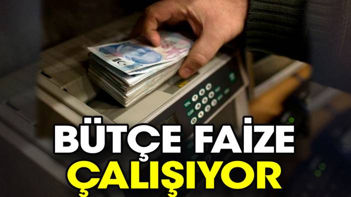 Bütçe faize çalışıyor