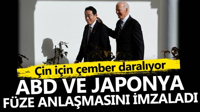 ABD ve Japonya füze anlaşmasını imzaladı. Çin için çember daralıyor