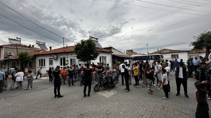 Manisa'da iki kişi arasında kavga. 1 ölü