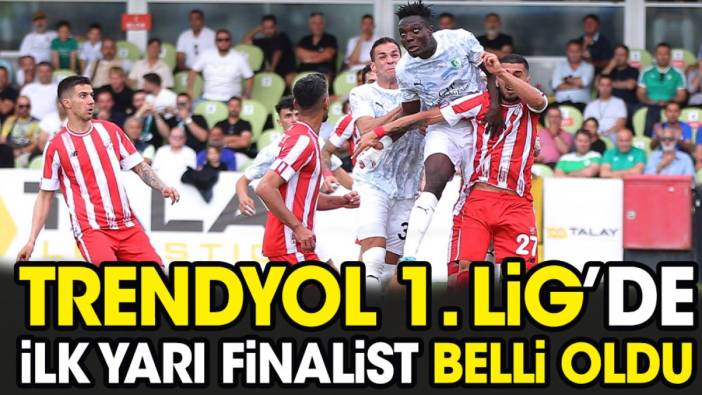 1. Lig'de ilk yarı finalist belli oldu