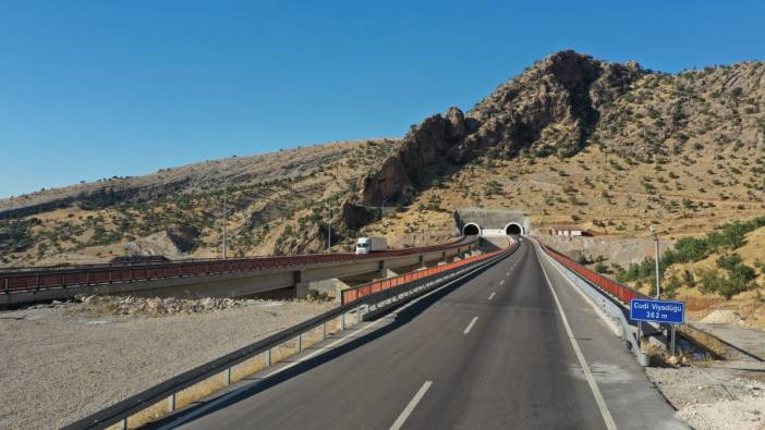 Şırnak-Cizre karayolu trafiğe açıldı