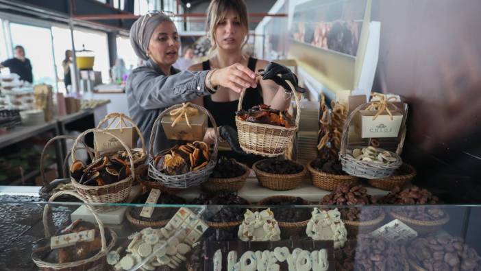 İzmir'de çocuk ve çikolata festivali düzenlendi