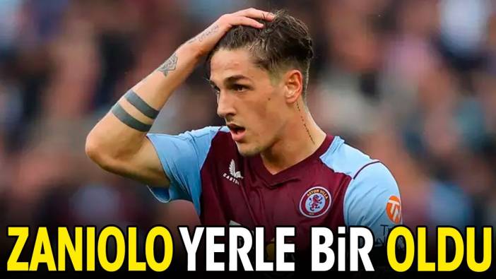 Zaniolo yerle bir oldu