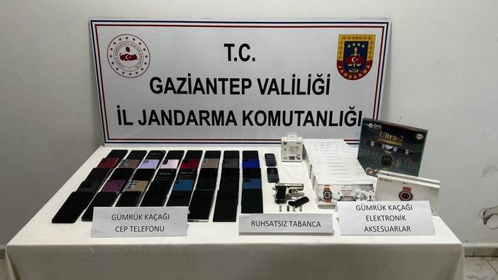 Gaziantep’te 2 milyon TL değerinde kaçak telefon ele geçirildi