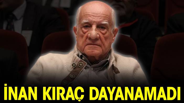 İnan Kıraç dayanamadı