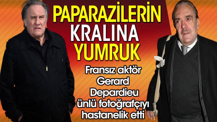 Paparazilerin kralını yumrukladı