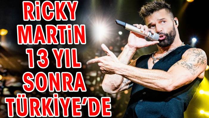 Ricky Martin, o otel için gelecek