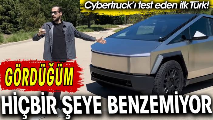 Ümit Erdim Cybertruck’ı böyle kullandı